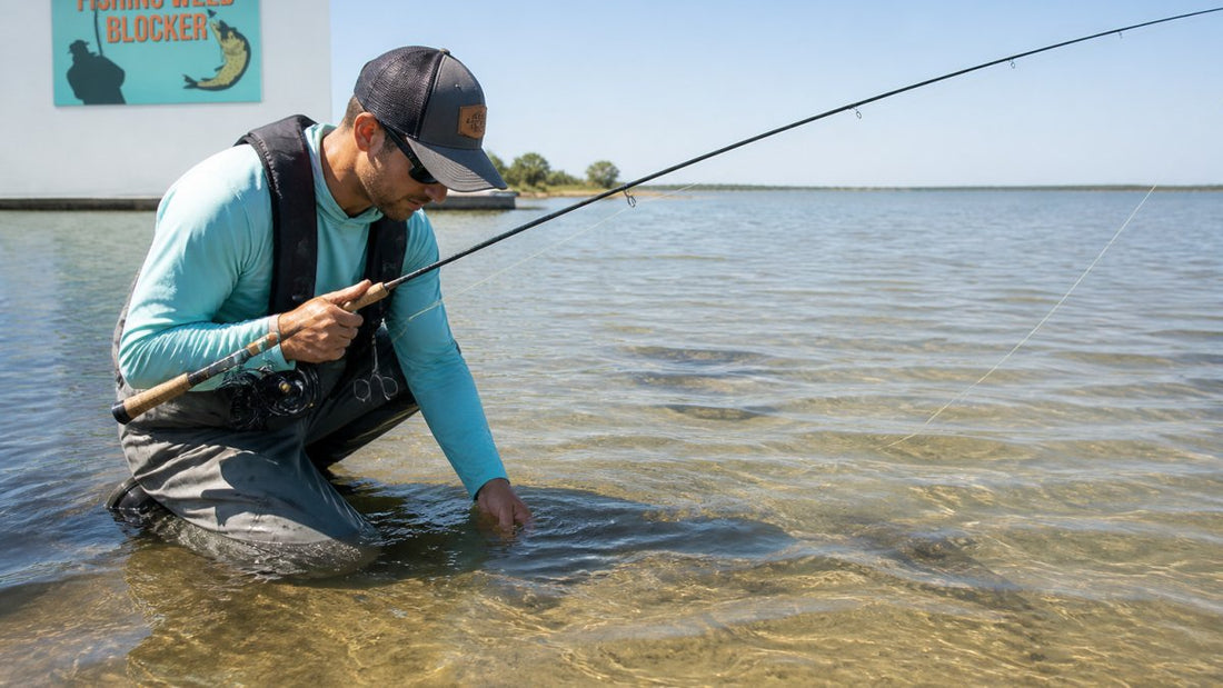 How to Approach Skittish Fish in Clear Shallow Water